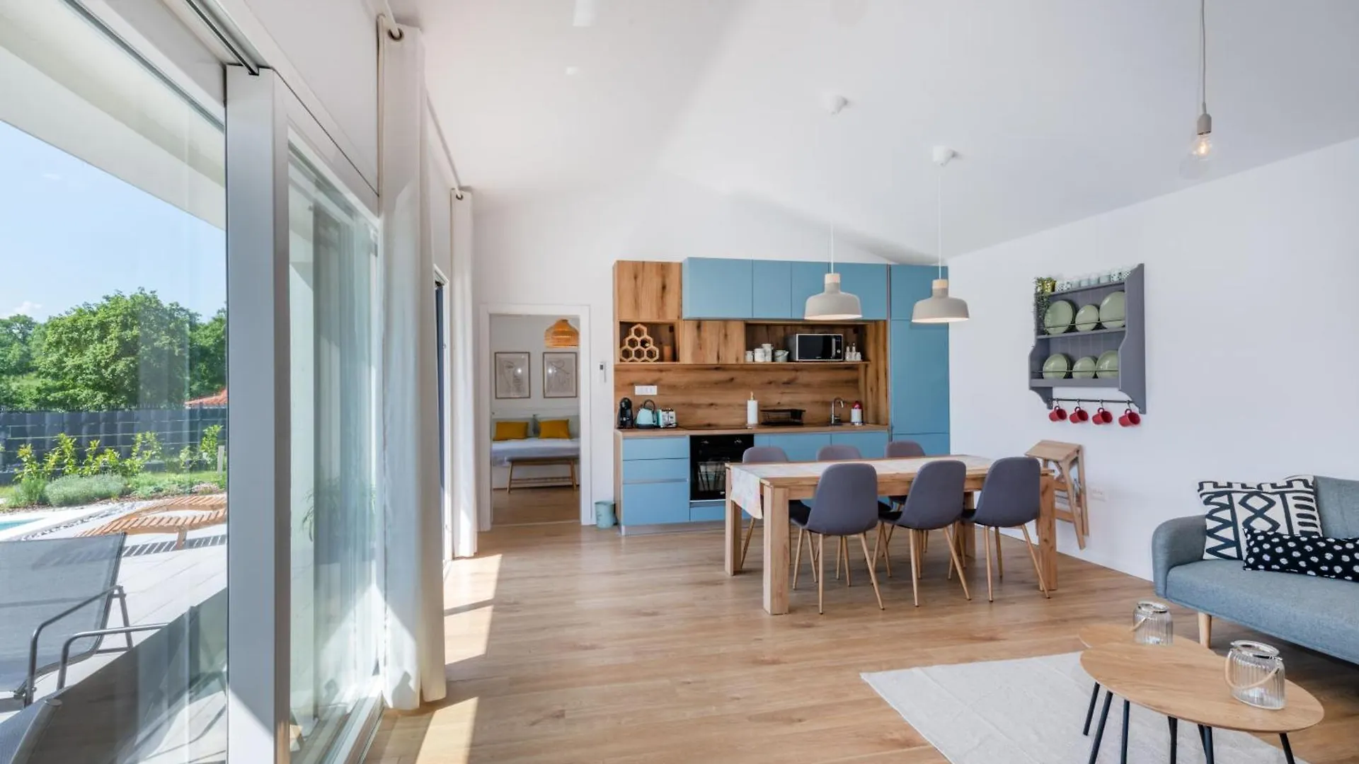 Villa The Pool House, A Lush Modern Villa With A Pool Nedescina Croatia