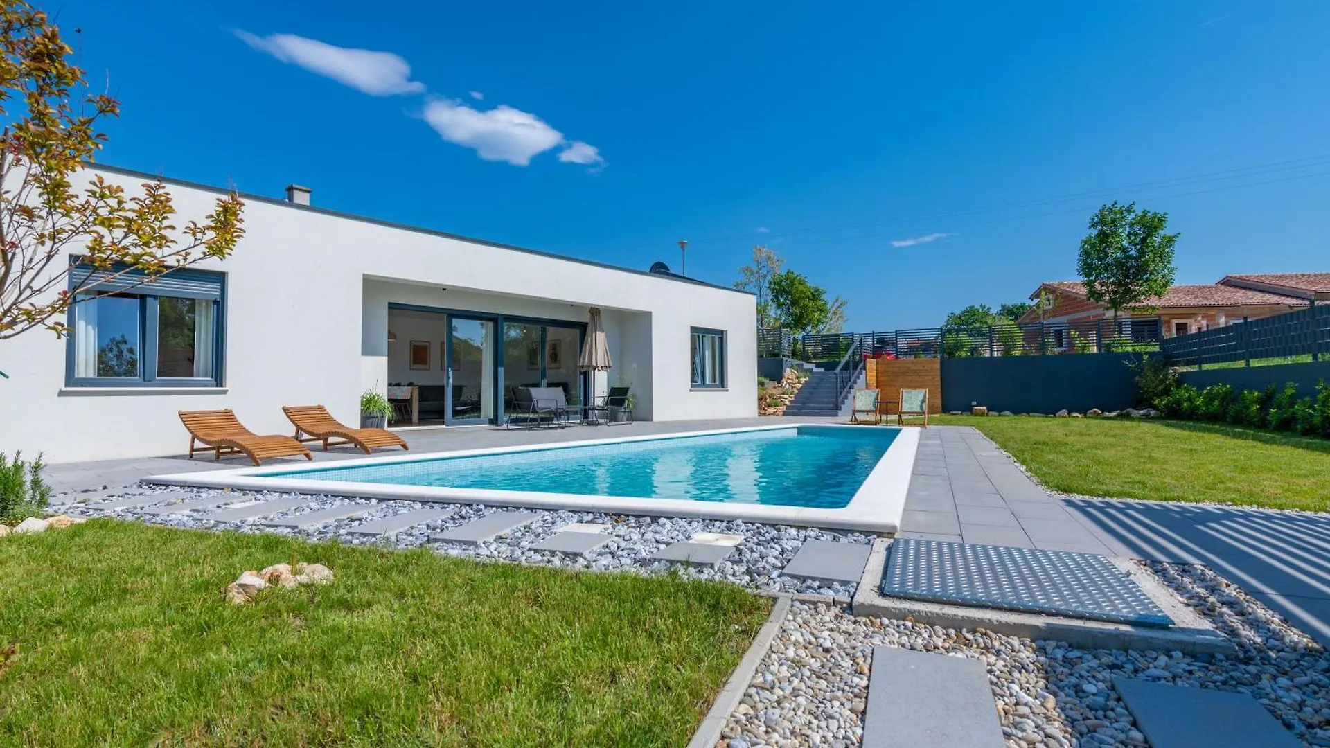 Holiday home Villa The Pool House, A Lush Modern Villa With A Pool Nedescina Croatia